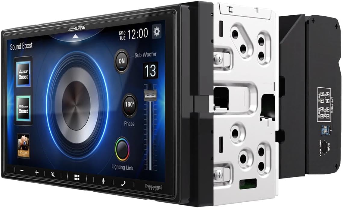 Alpine iLX-W670 Digital Multimedia Receiver with CarPlay and Android Auto Compatibility