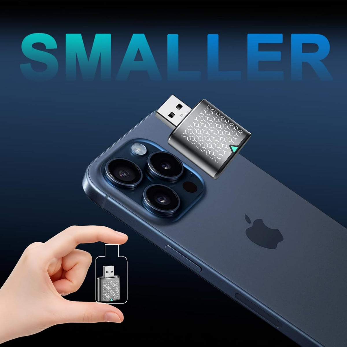 Wireless Carplay Adapter for iPhone, Bluetooth Car Play Dongle