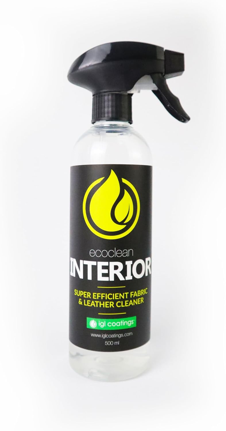 IGL Ecoclean Interior – Ultimate Fabric & Leather Cleaner | Powerful, Eco-Friendly Interior Care for Cars, Homes & Upholstery (500ml)