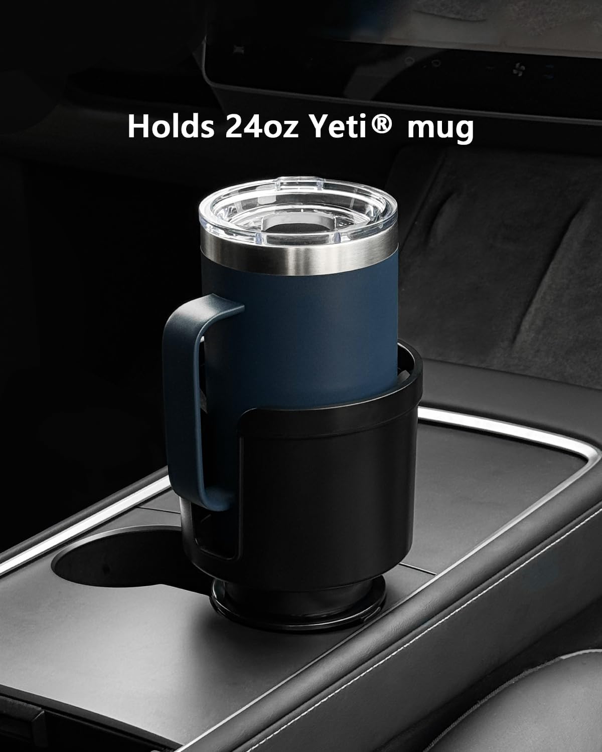 SEVEN SPARTA Car Cup Holder Expander for 32-46oz Large Bottles & Tumblers