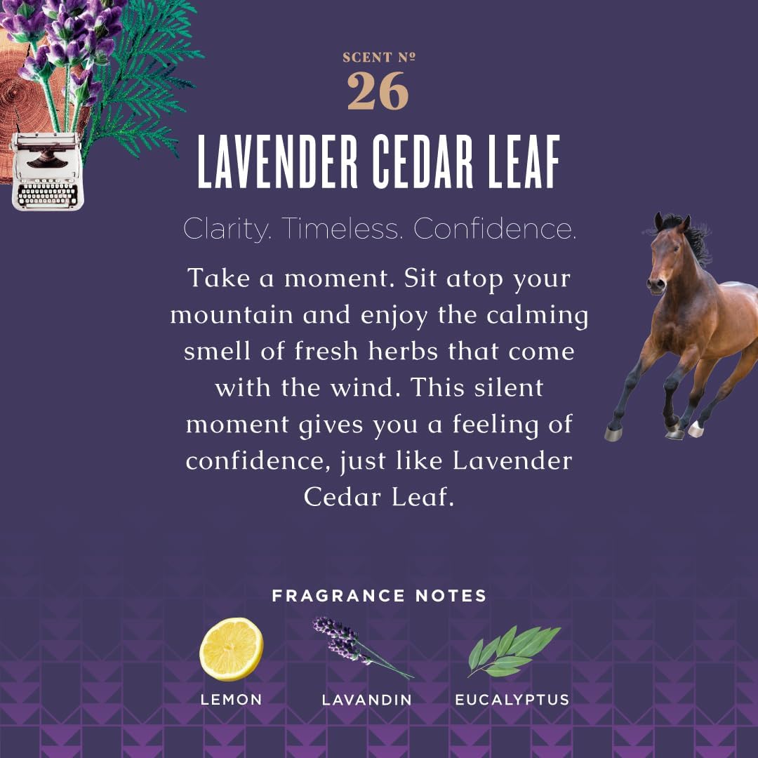 Caldrea Linen And Room Spray Air Freshener, Made With Essential Oils, Plant-Derived And Other Thoughtfully Chosen Ingredients, Lavender Cedar Leaf Scent, 16 Oz