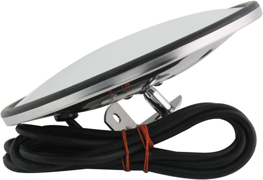 GG Grand General 33082 8” Round Convex Heated Blind Spot Mirror for Trucks, Buses, Utility Vehicles and more