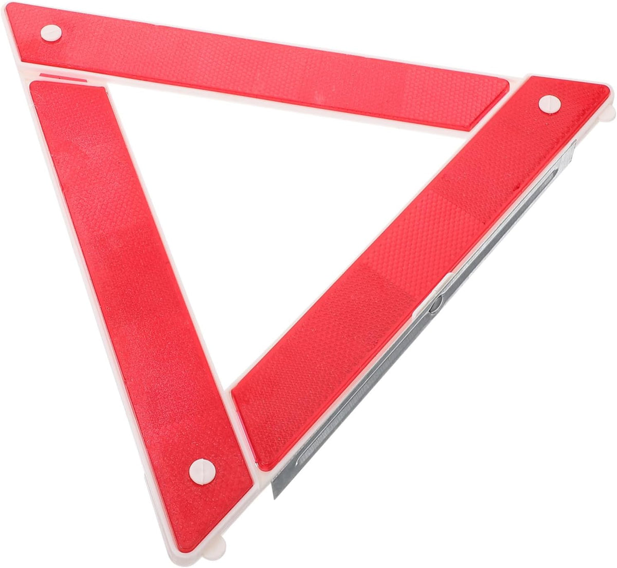 SOLUSTRE 2pcs Foldable Reflective Triangle Car Warning Tripod for Vehicle