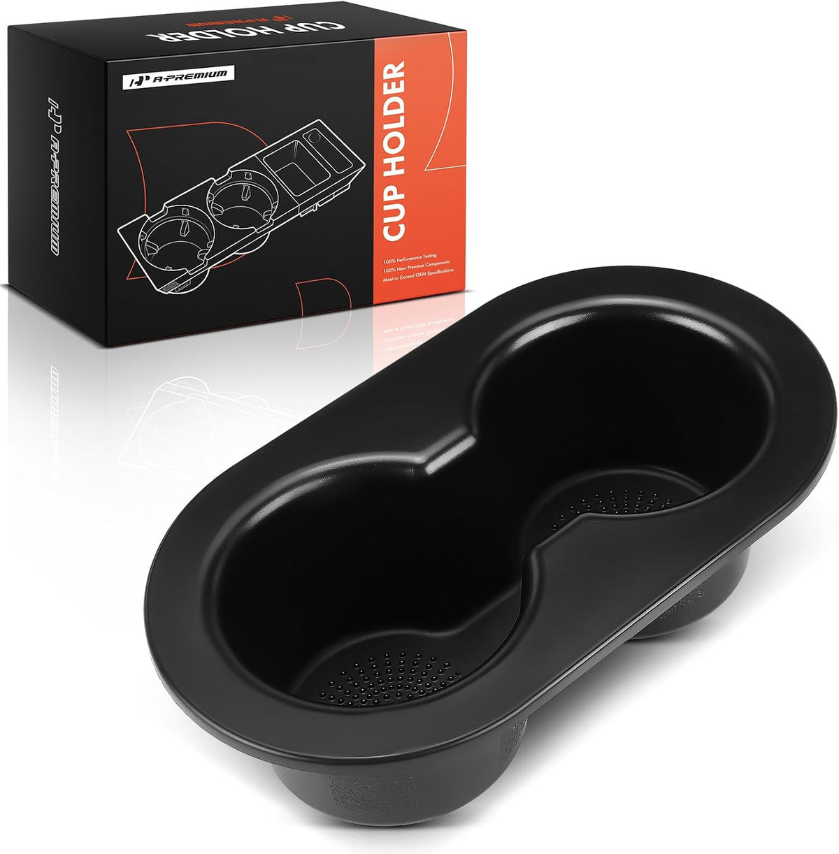 A-Premium Black Cup Holder Compatible with Dodge