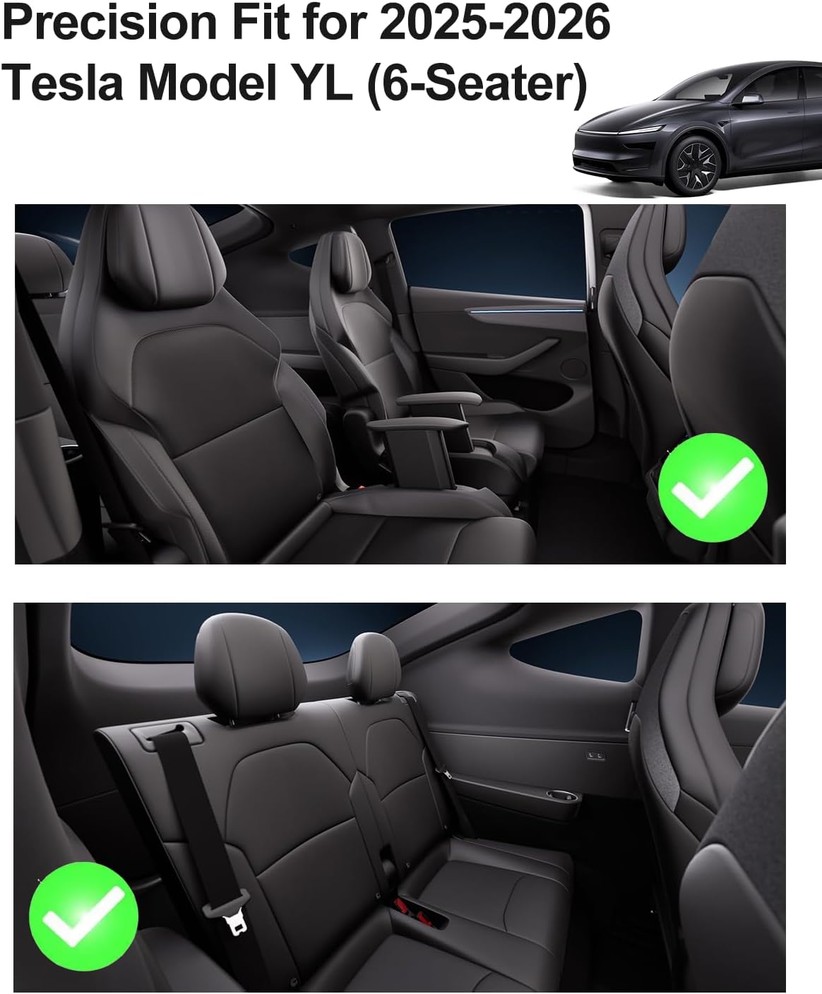Custom Fit Door Pocket Liner Storage Box for 2025-2026 Tesla Model Y L