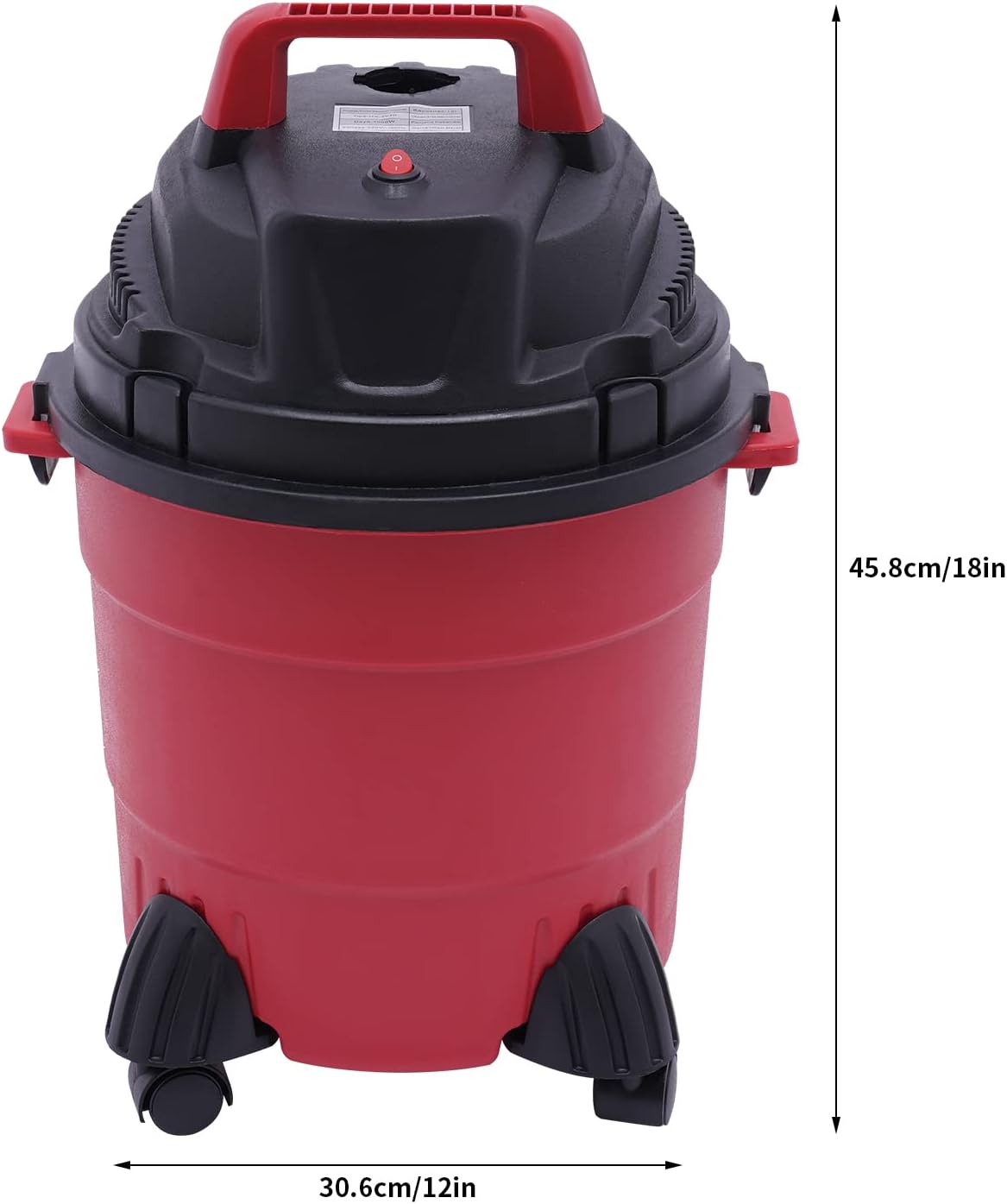 Wet and Dry Vacuum Cleaner, 3-in-1 Cleaning Machine, Low Noise Electric Vacuum Cleaner with HEPA Filter Large Capacity, Suitable for Home, Garage, Car, Pet Hair Cleaning