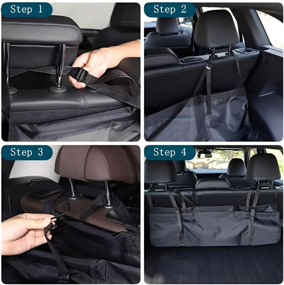 Car Trunk Organizer, Large Capacity Trunk Organizer for SUV
