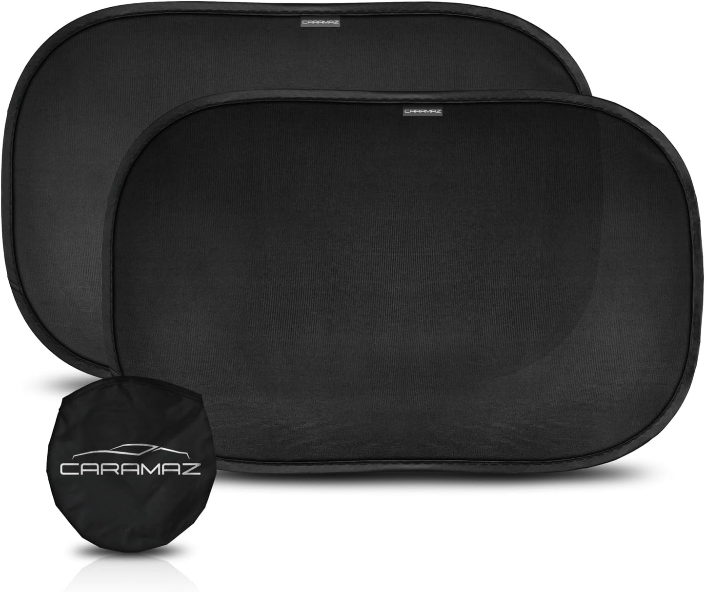 CARAMAZ Car Window Shade for Baby with Certified UV-Protection 2 Pack - 20"x12"