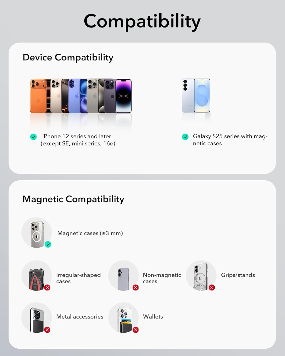 ESR for MagSafe Car Mount Charger with CryoBoost Cooling for iPhone 17-12