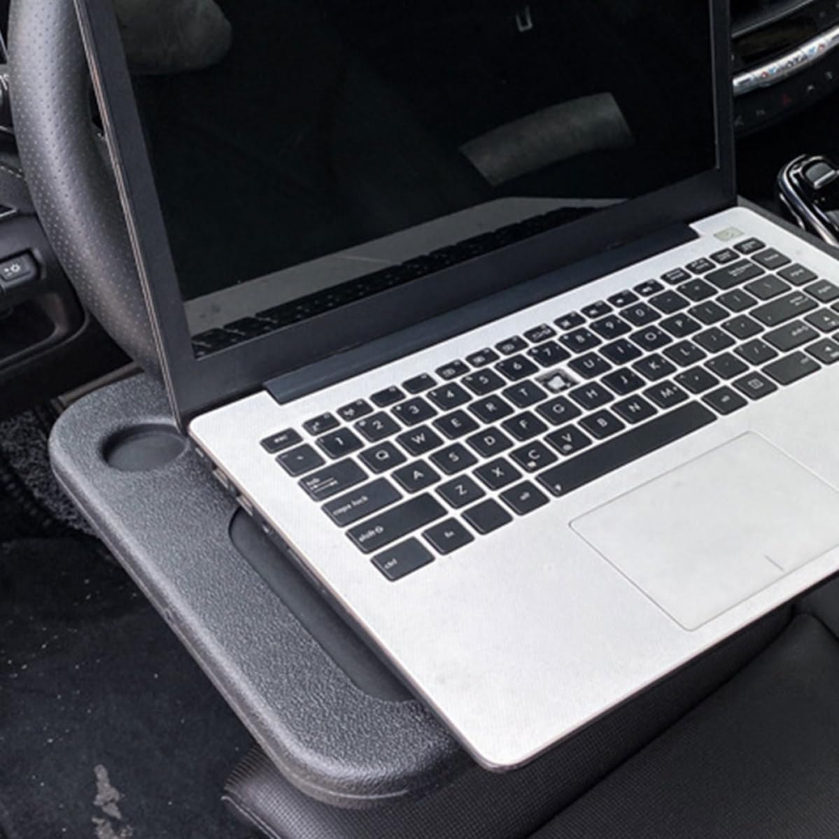 Portable Car Steering Wheel Tray Table for Laptop and Meals