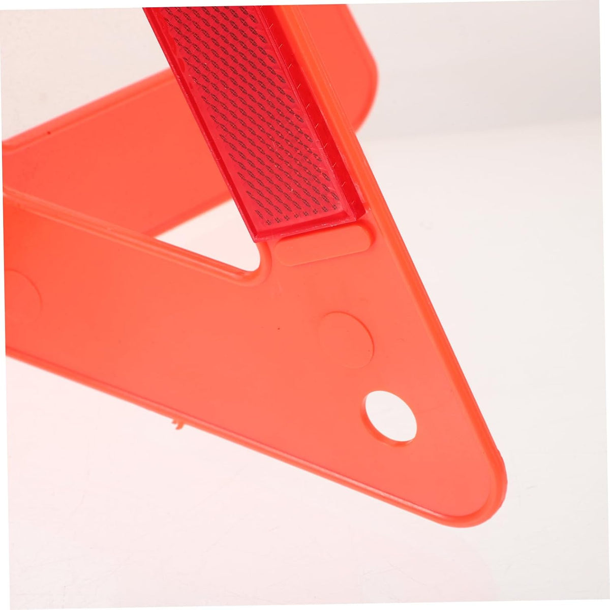 Red Reflective Warning Triangle Plastic Road Safety Emergency Sign