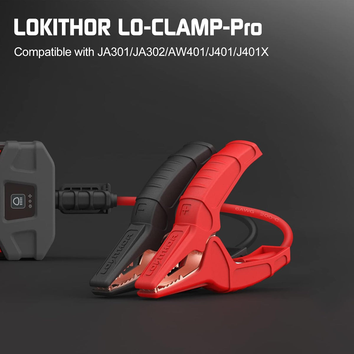 LOKITHOR Clamp-Pro Boost Clamp Replacement Jumper Cable(EC8 Connector)