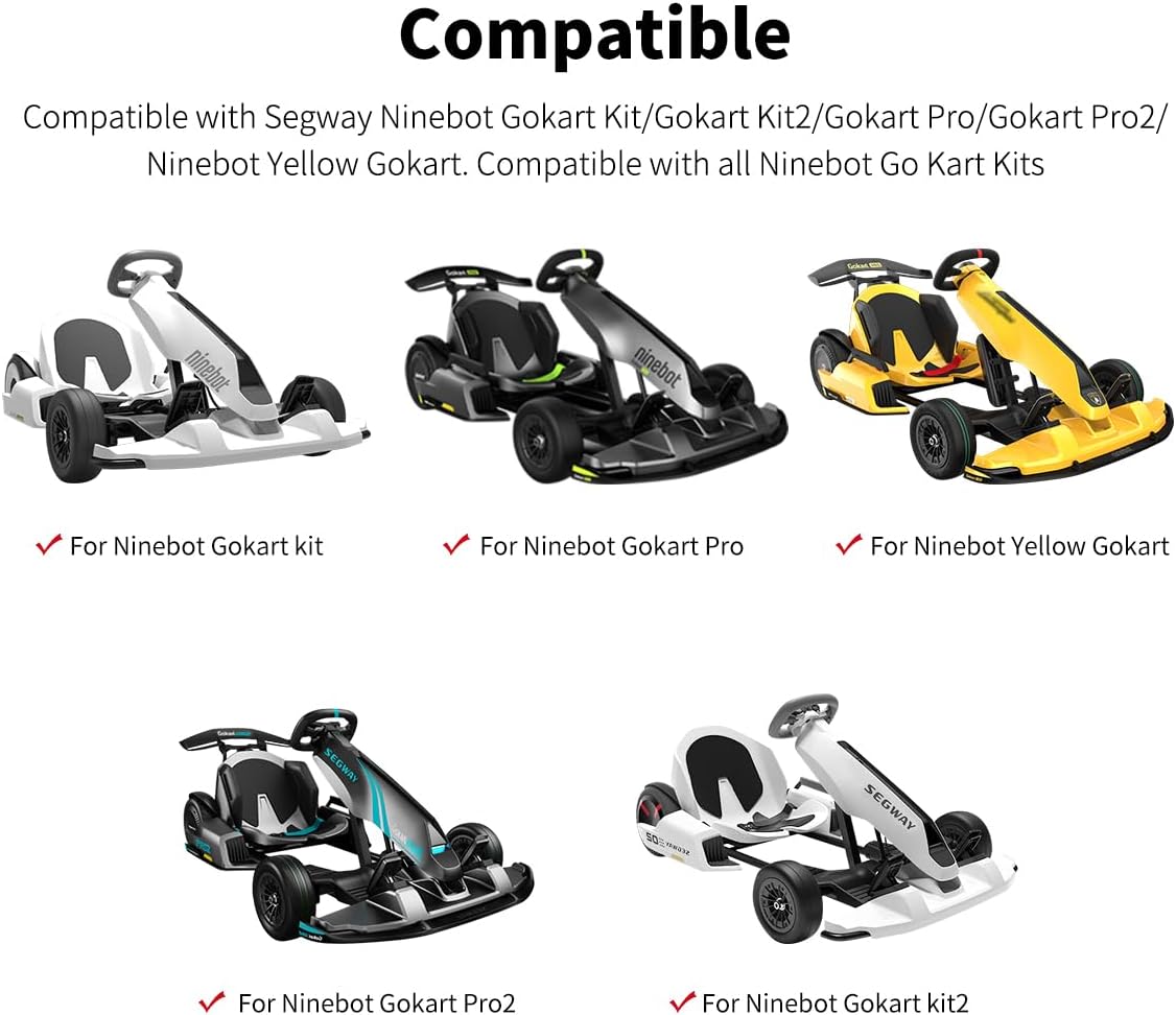 GoKart Seat FoamGoKart Seat Foam - High Elasticity EVA Material for Segway Ninebot Pro/Pro2, Comfort Replacement Pad for Racing Drift Cars