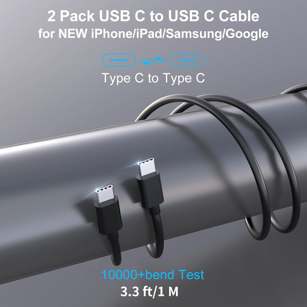2 Pack 90W USB C Car Charger Super Fast Charging for iPhone 18 Pro Max/17