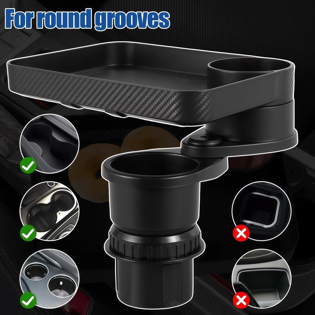 Car Cup Holder Tray Compatible with Subaru Outback 2020-2025