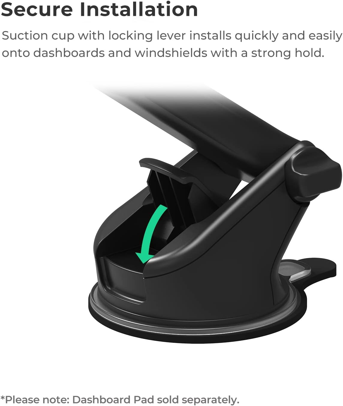 iOttie Universal Dashboard and Windshield Mounting Base for Easy One Touch Series and Auto Sense Mounts