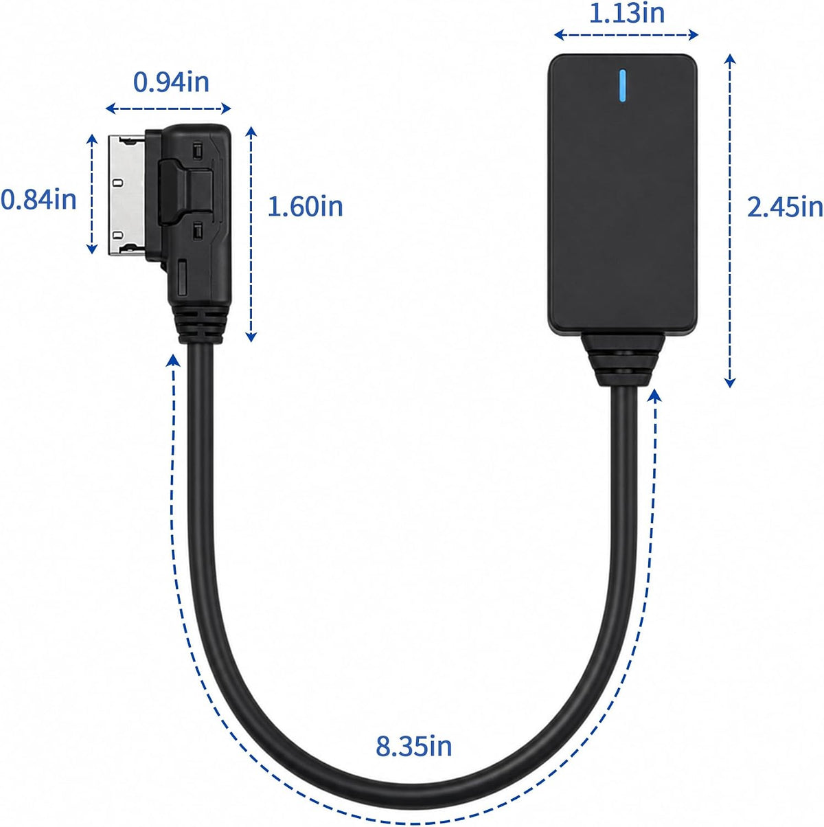 AMI Bluetooth Audio Adapter for Audi MDI MMI 3G System Bluetooth 5.0
