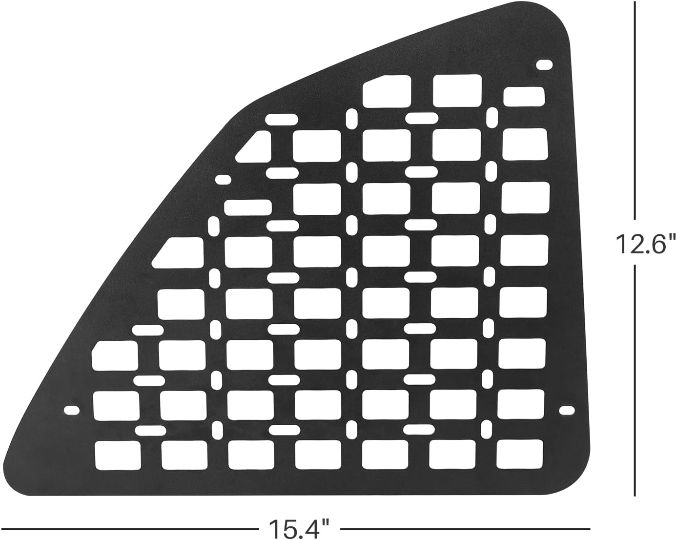 Rear Window MOLLE Panel Fits Subaru Forester 2019–2023, 2-Piece | Tactical Modular Storage Panel for MOLLE Accessories, Window Organizer for Tactical Pouch Car Accessories