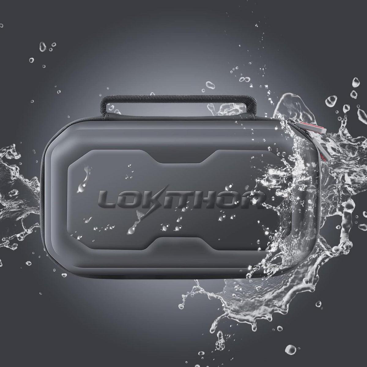 LOKITHOR JPD400 3000A Jump Starter with Air Compressor, Air Deflator and Waterproof Storage Case