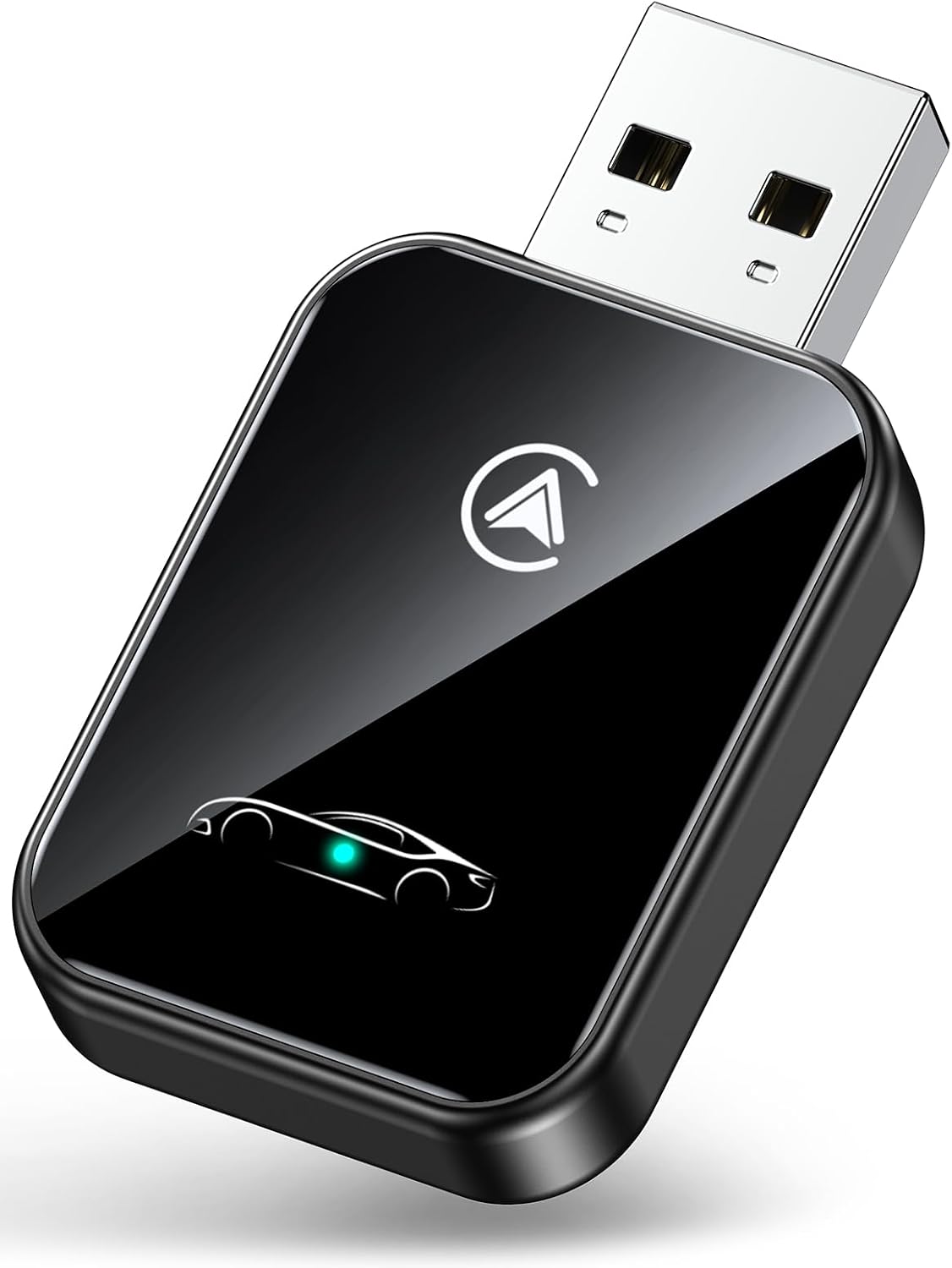 Wireless CarPlay & Android Auto Adapter, 2-in-1 Mini Dongle, WiFi 6/BT 5.4