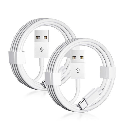 2-Pack 1.5FT Short Car Carplay Cable for iPhone 17 15 16 /Air/ Pro Max, USB A to USB C for Carplay for iPhone USB Cord, Car Charger for iPhone 17 Air Charging Cable, iPad Pro, iPad Car Charger Cord