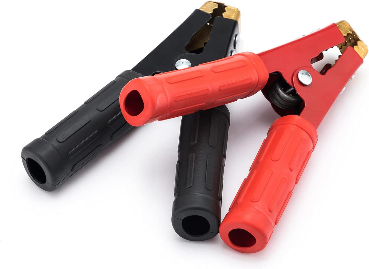 HerMia 800A Heavy Duty Pure Copper Jumper Cables Boost Clamp Car Battery Charger Clamps (2 PCS)