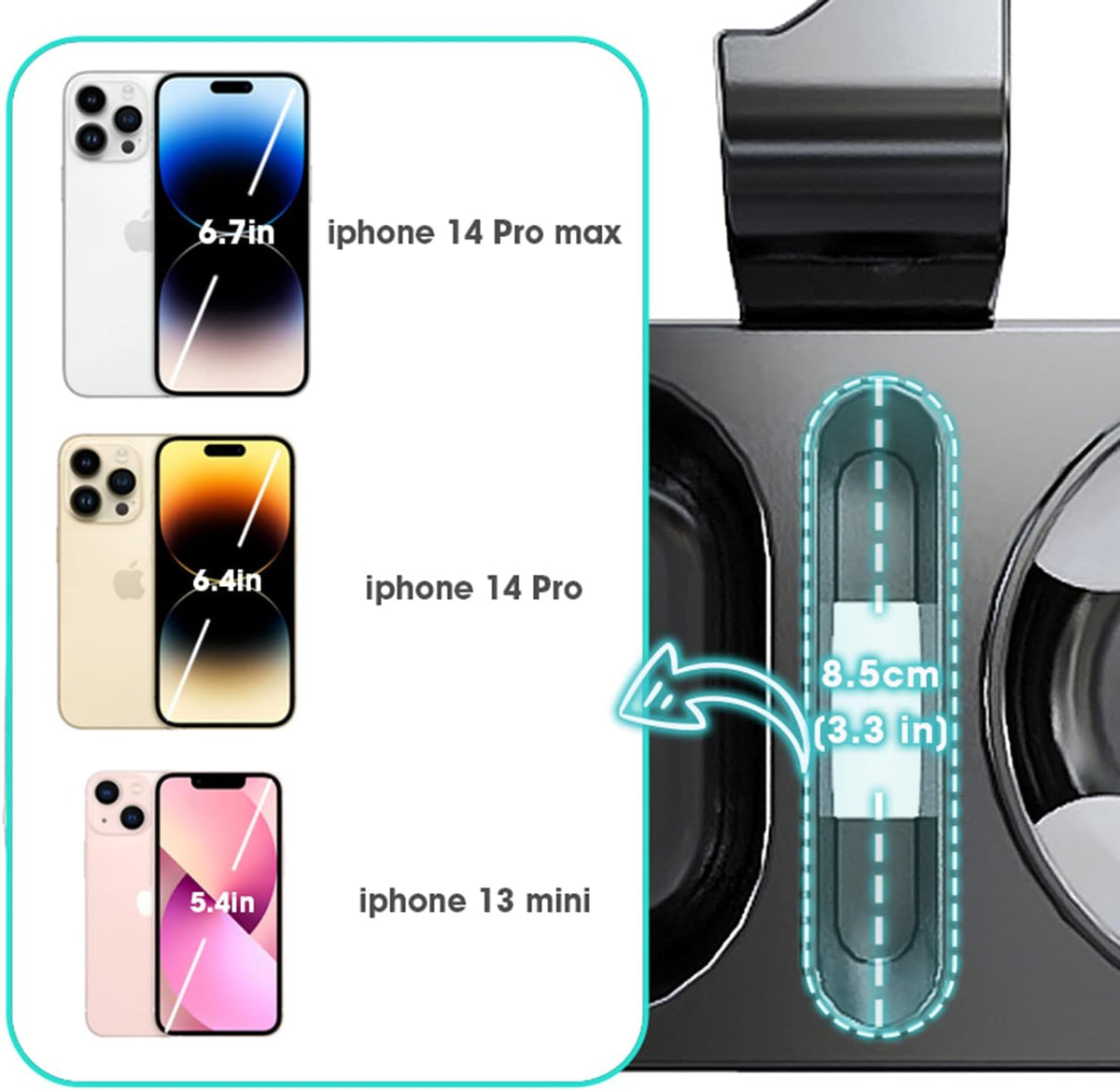 Headrest Backseat Organizer With Cup Holders, 3 in 1 Back Seat Holder With Hook, Organizer for Kids, Food Table or Sauce Holder, Car Travel Accessories