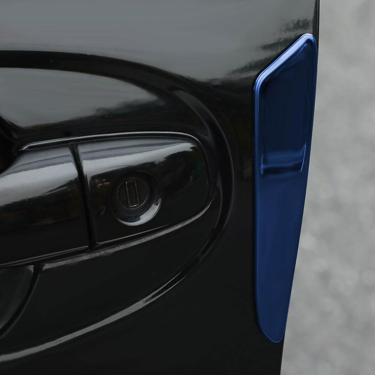 Car Side Door Edge Guards Protector Scratch Guard for Car,Sedans,Truck,SUV(Stainless Steel,4 Pieces) (Glossy Blue)