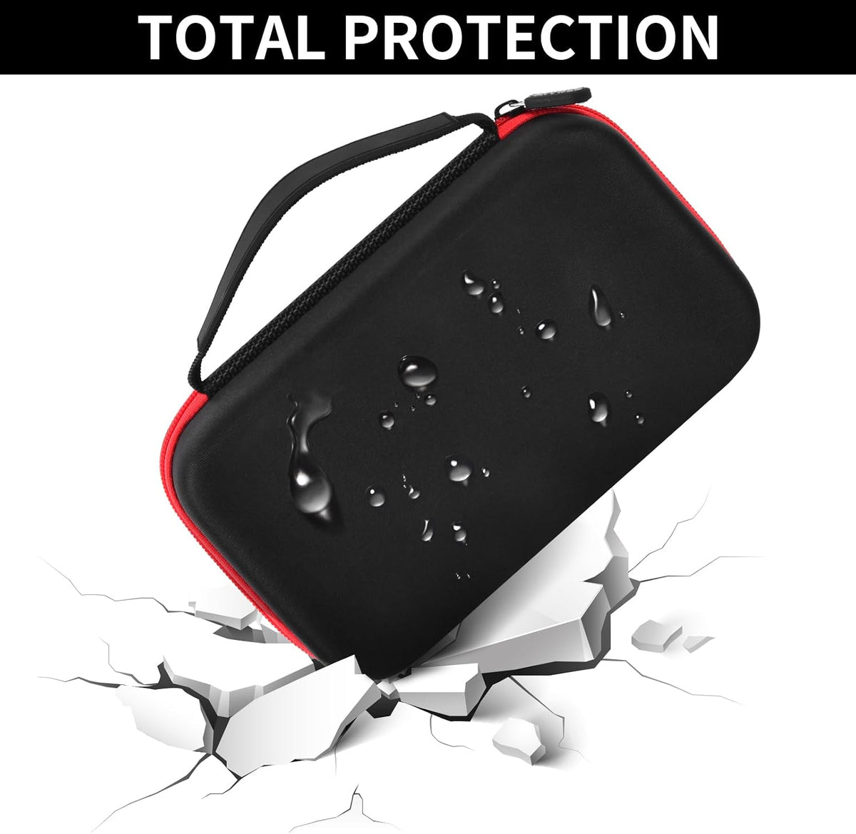PAIYULE Case for NEXPOW T11F, Case with Detachable Foam for NEXPOW Q10S for AstroAI S8 for BIUBLE for BUTURE Car Jump Starter, Portable Holder for Jump Start Battery Power Pack(Box ONLY)