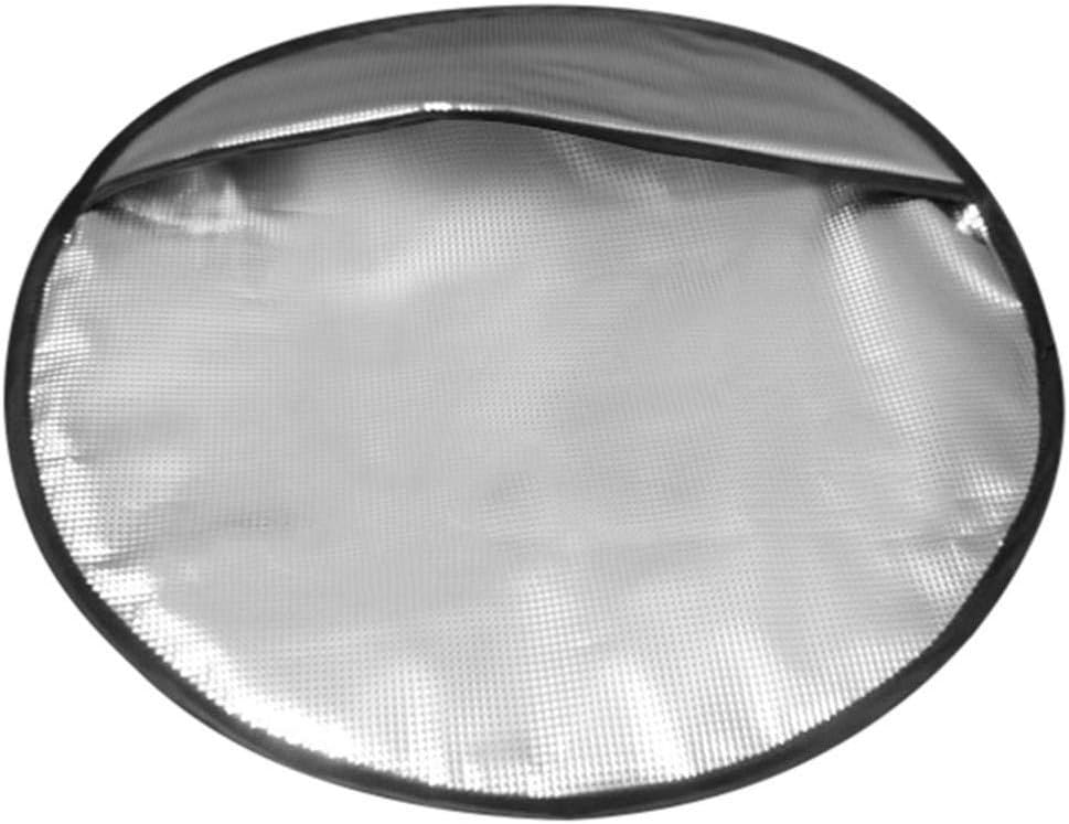 Steering Wheel Sun Shade Cover, Steering Wheel Sun Block Anti-Heat Aluminum Foil Steering Wheel Cover Steering Wheel Sun Heat Shield for SUV Truck Van