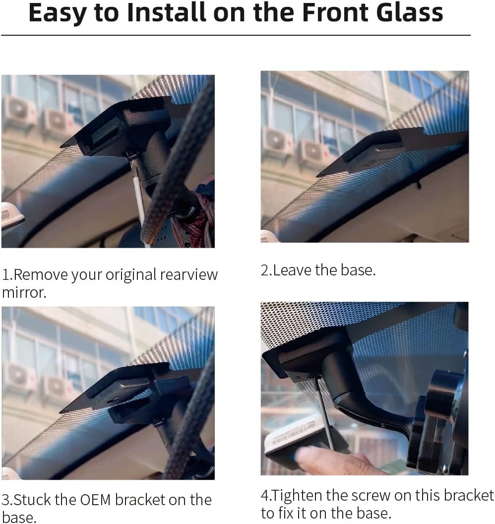 WOLFBOX OEM Bracket only for G930 Mirror Dash Cam, not Suitable for Other Dash cams