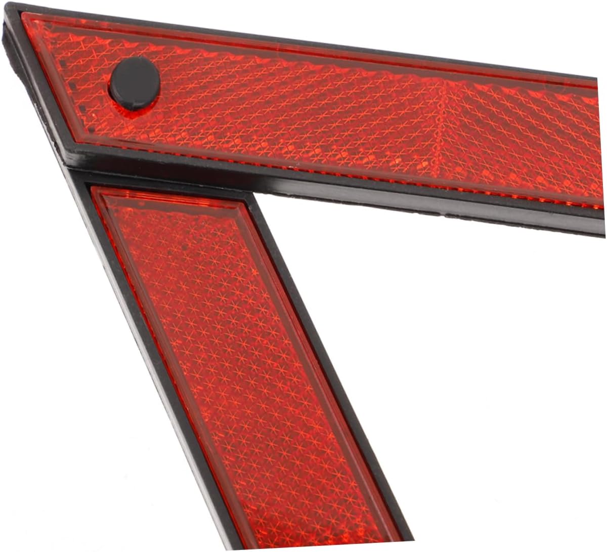 4pcs Vehicle Warning Triangles Durable Plastic Road Safety Emergency Set