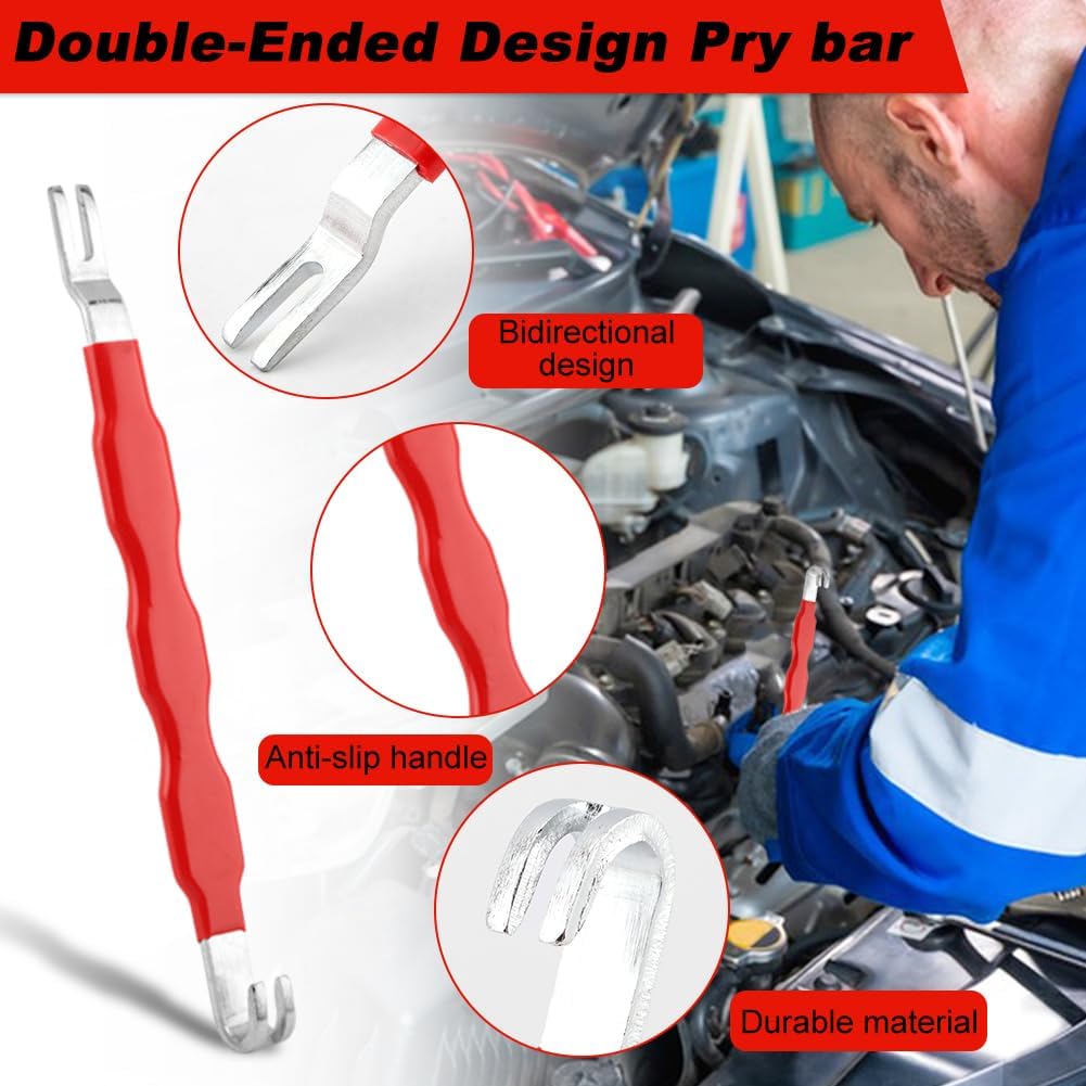 4 Pieces Electrical Disconnect Pliers for Cars, Electrical Connector Separator Tool and Automotive Connector Disconnect Pliers - with Storage Case