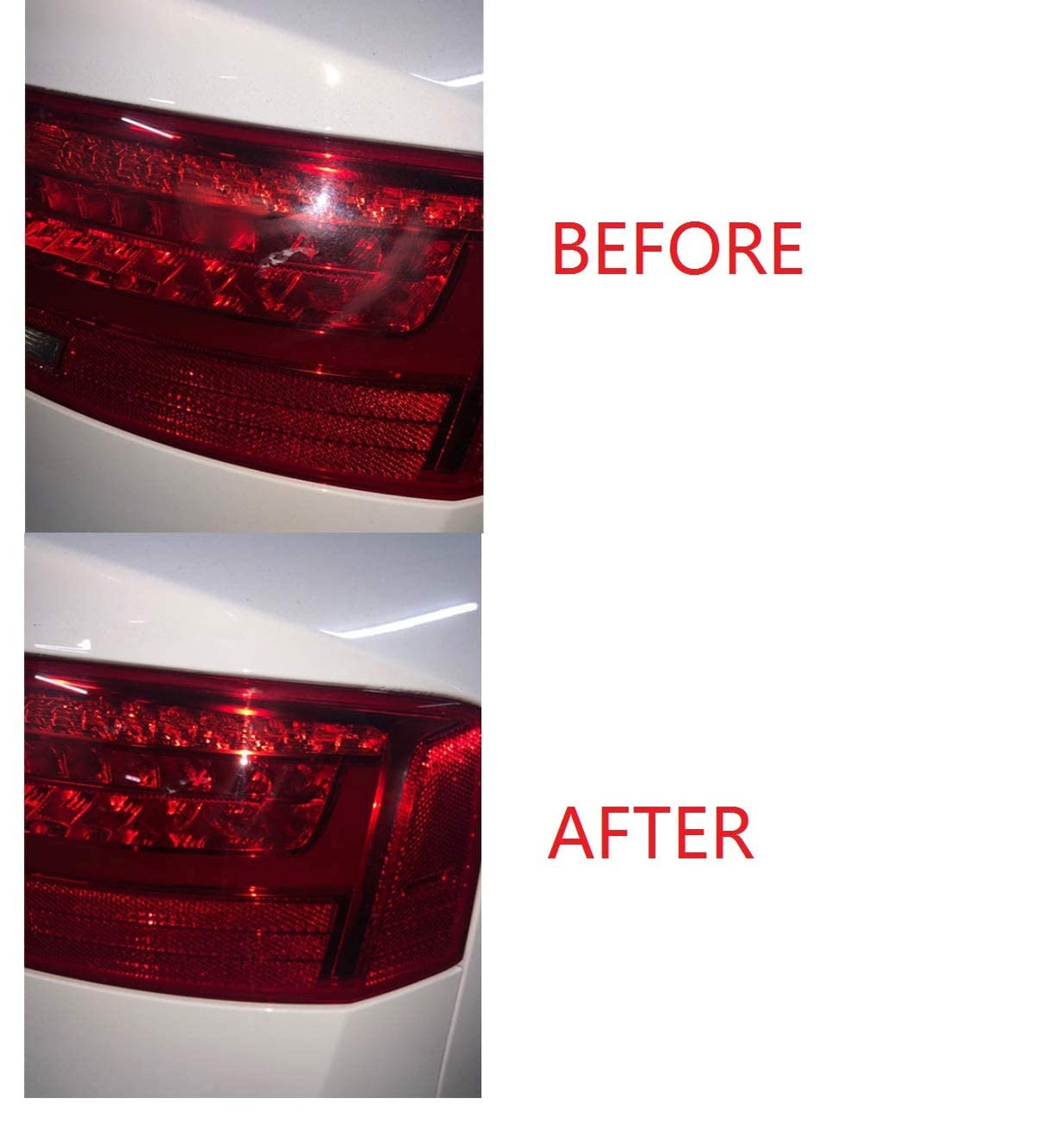 QUIXX 2019 Acrylic Scratch Remover for All Kinds of Acrylic and Plastic (50g Polish/1 Cloth/2 Sandpaper)