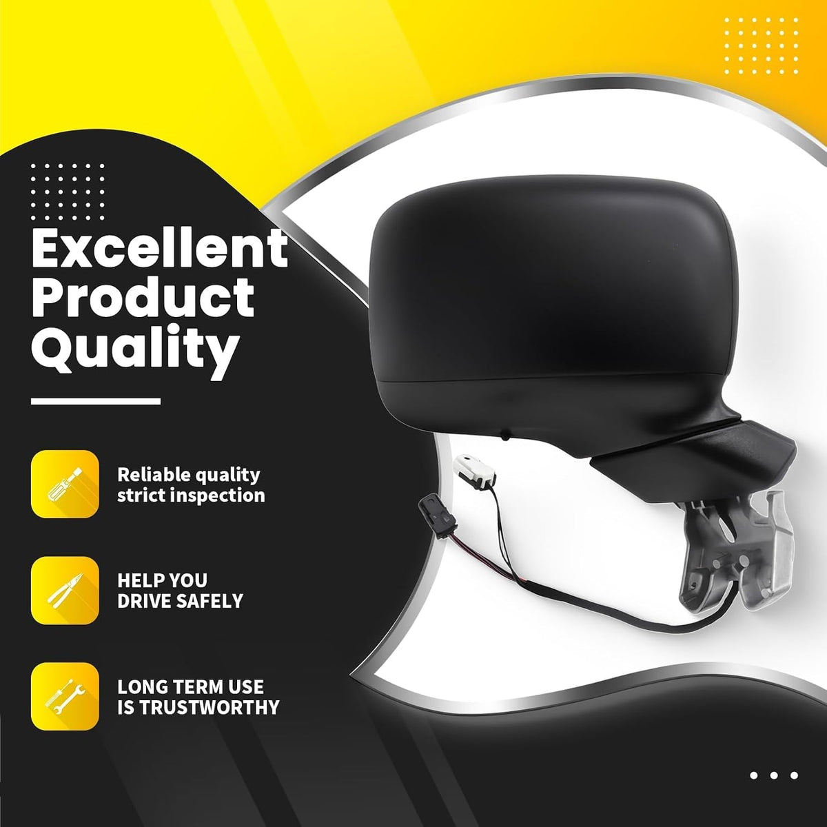 Right Side Mirror Assembly Compatible with Renegade 2015-2023