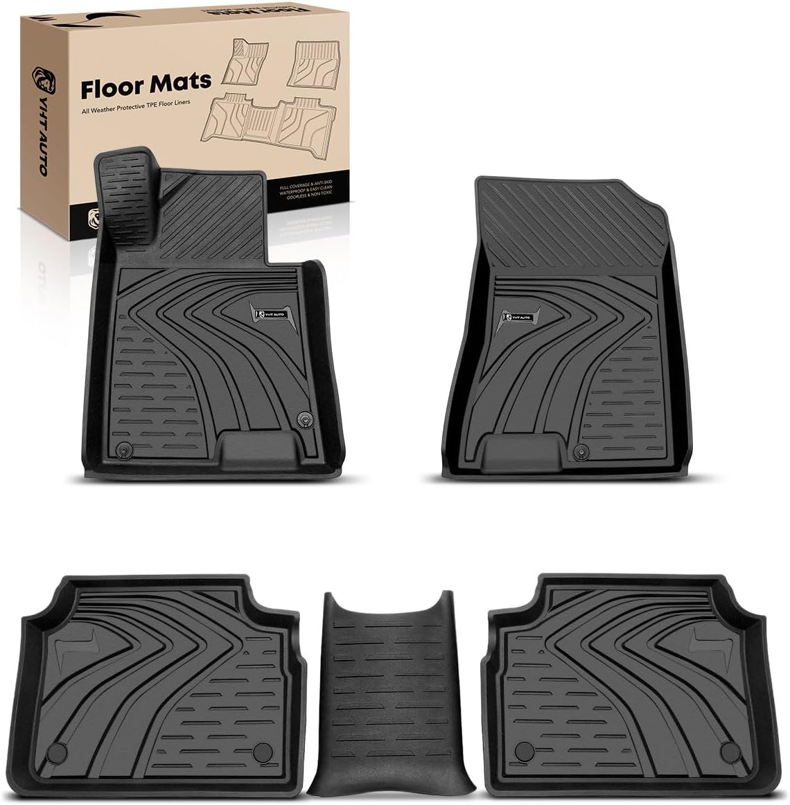 YHTAUTO Automotive Floor Mats for Hyundai, Kia