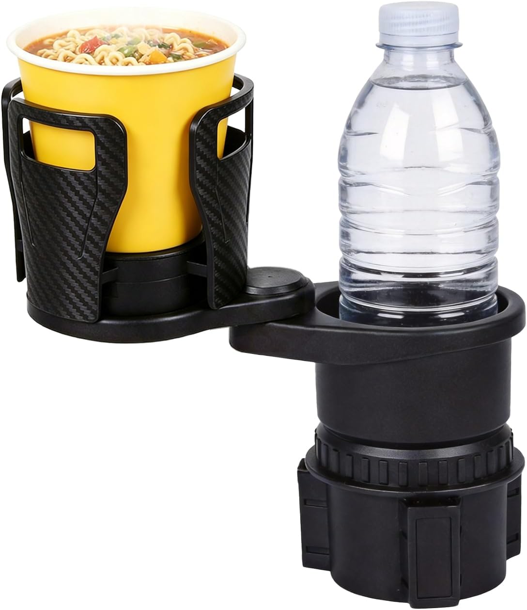 Car Cup Holder Expander 2-in-1 Water Bottle Cup Holder Adapter for Car