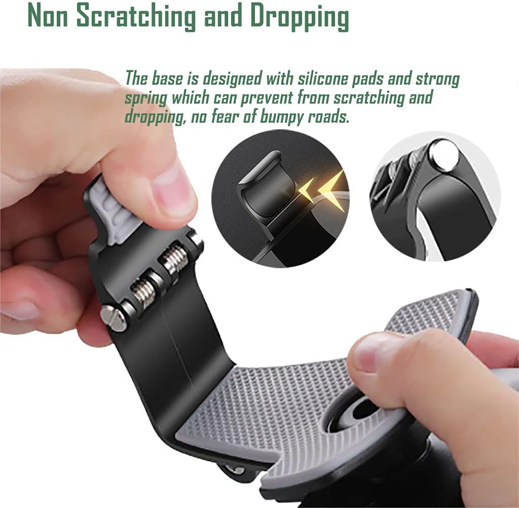 YAOKEEP Car Phone Holder Mount, 360 Degree Rotation Dashboard Phone Holder