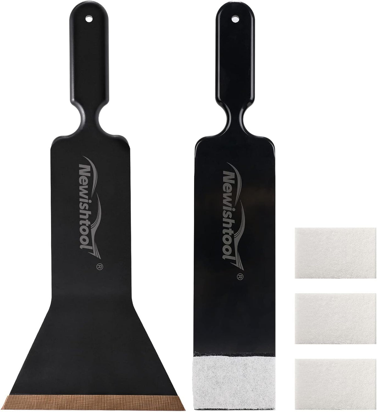 NEWISHTOOL Window Tint Tools Bulldozer Squeegee Kit, Long Handle Tint Tools