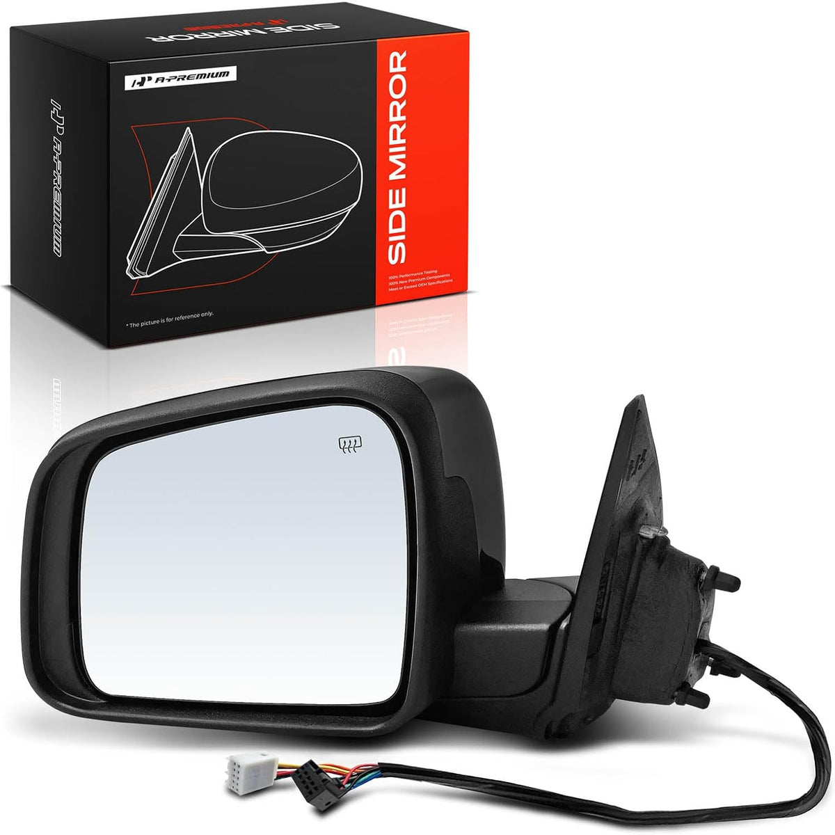 A-Premium Driver Side Power Door Mirror Compatible with Dodge