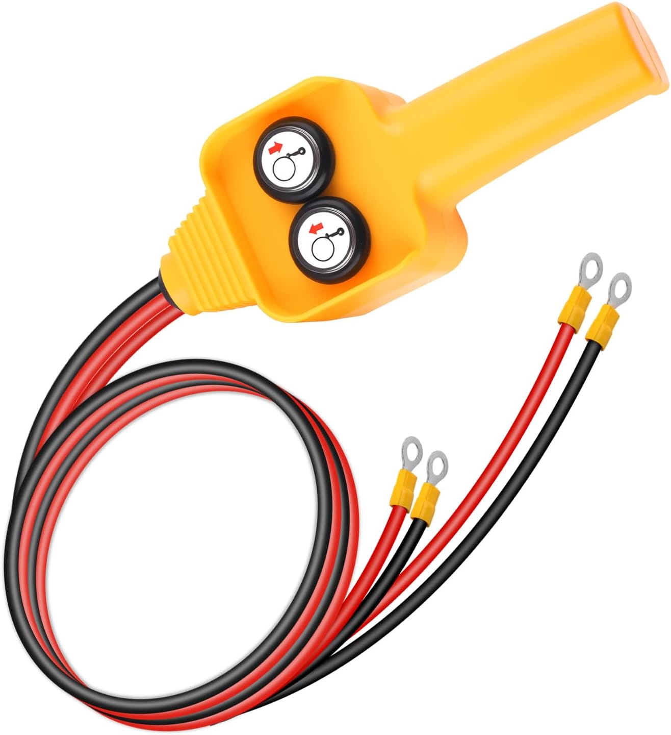 Winch Remote with Cables,Manual Push Button Winch Controller with Large Load Capacity for 1500lbs-5000lbs,Universal Winches Switch Assembly Car Accessories for 12V/24V/48V