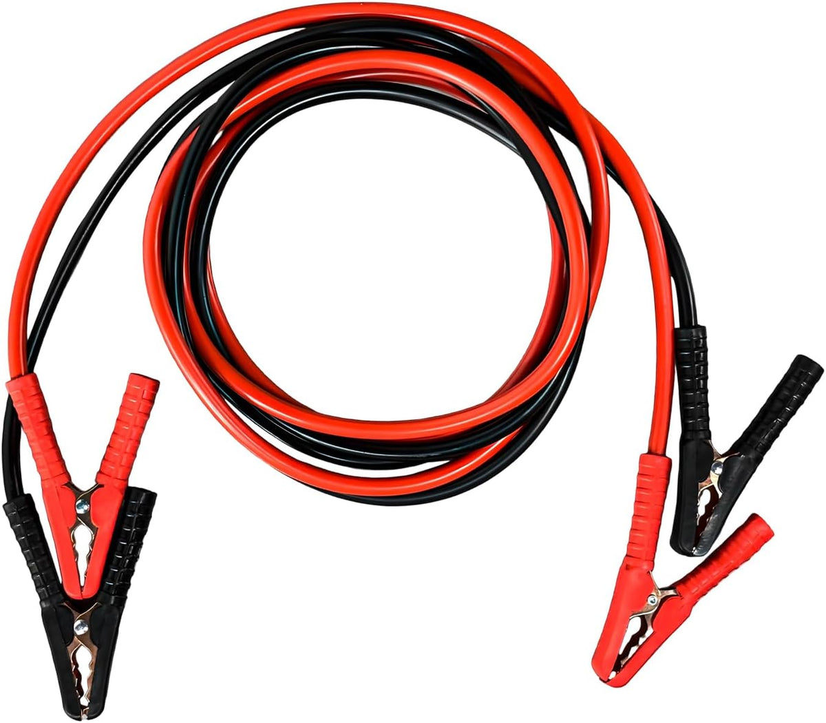 2 PCS Jumper Cables for Car Battery, 10 Gauge 10Feet Automotive Booster Cables with Carrying Bag, Heavy Duty Alligator Clips Cable for Jump Starting Dead or Weak Batteries