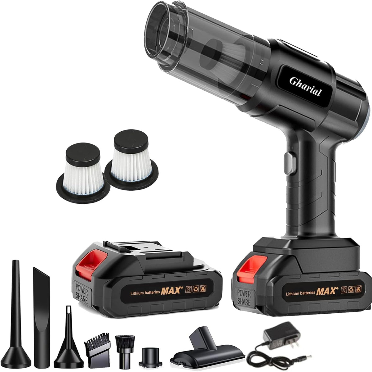 Gharial Handheld Car Air Vacuum Cleaner 35000PA Air Duster