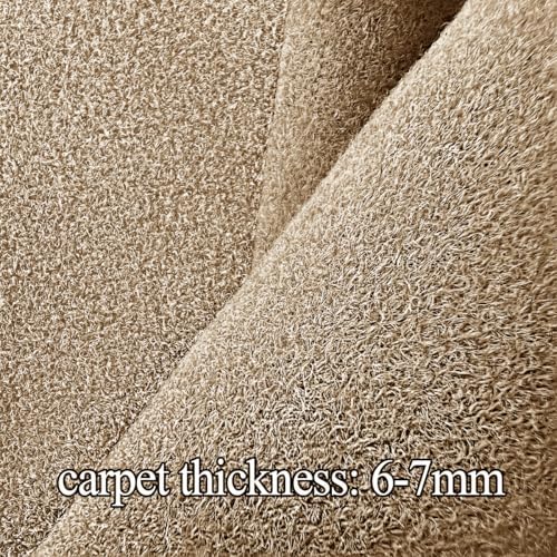 Dash Cover Mat Custom Fit for Lincoln MKZ Zephyr with Light Sensor Dashboard Cap Pad Carpet Protector K354 (Beige)