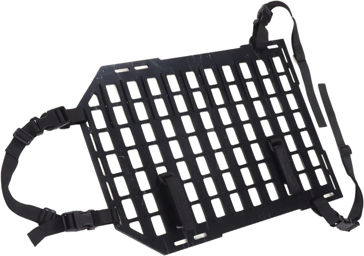 21.65x14.17in Molle Panel Backseat Car Organizer with Fastening Straps, Back Storage Holder Fit for Cars and SUVs,car st