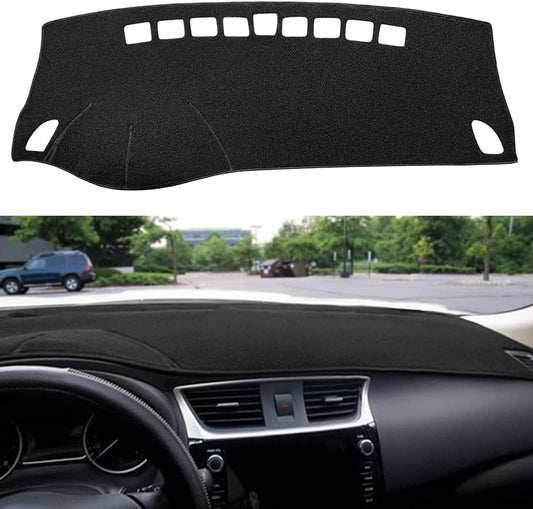 Dash Cover Mat Fit for Nissan Sentra 2013-2019 (Black) F72