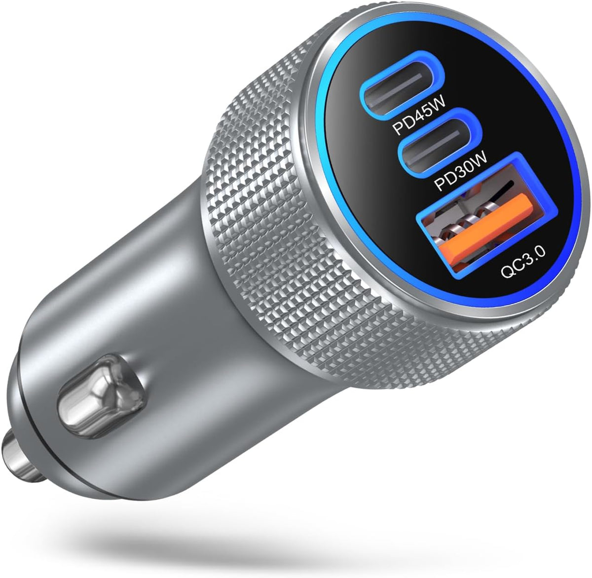 93W 3-Port USB C Car Charger,3-Pack 45W Type C Cigarette Lighter Adapter