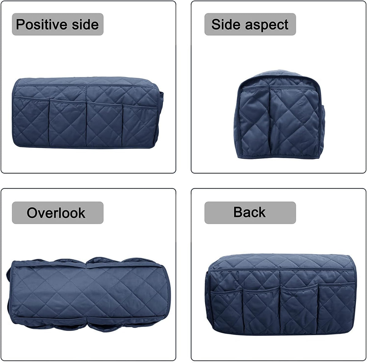 Armchair Caddy for Recliner - Sofa Armrest Organizer with 14 Pockets