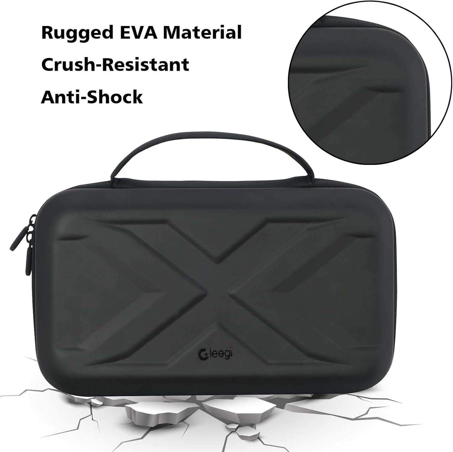 EVA Protection Case Compatible with NOCO Jump Starters - Boost GB150: 3000A/Boost X GBX155: 4250A UltraSafe Jump Starter(CASE ONLY)