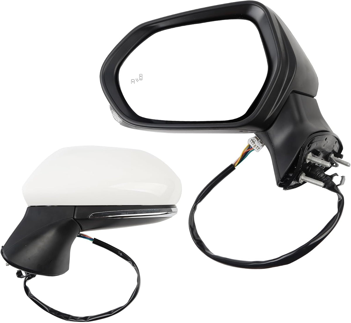 Dasbecan Passenger Side Mirror Compatible with 2018-2024 Toyota Camry 7pin